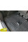 Автомобильный коврик в багажник Renault Lodgy 2019,5- раздел. 3-й ряд / Резиновый (Avto-Gumm)