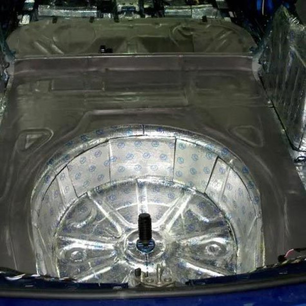 Авто Виброизоляция фольгированная Vizol 2 мм 700 х 500 мм 1 шт