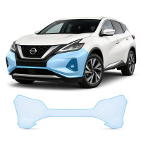 Антигравійна захисна бронеплівка за лекалами для Nissan Murano Z52 facelift 2019-2024 - передній бампер