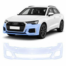 Антигравийная защитная бронепленка по лекалам для Audi Q3 F3 2018-2024 - передний бампер