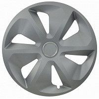 Ковпак колеса Jestic ROCO R15 сірий 4 шт