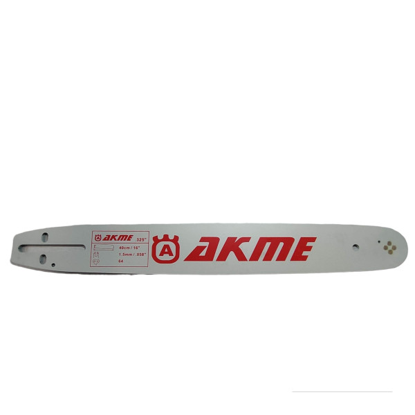 Шина цепной пилы AKME 40см/16" 1,5мм 325 64 зв. Н-1010
