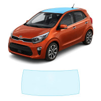 Антигравійна захисна бронеплівка за лекалами для Kia Picanto JA 2017-2019 - зона даху