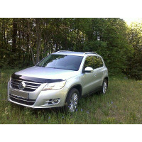 Дефлектор капота мухобойка Volkswagen Tiguan 2007-2016
