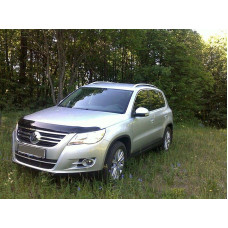 Дефлектор капоту мухобійка Volkswagen TIGUAN 2008-