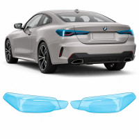 Антигравийная защитная бронепленка по лекалам для BMW 4 Series G22 facelift 2024- задние фонари стопы