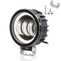 Світлодіодна додаткова LED фара 90х60 mm / Лінза з ДХО / 30W / 10Wх3 / 10-30V / 3500LM / 1 шт