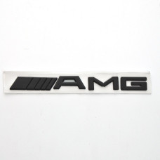 Емблема напис AMG чорний скотч 94 x 28 мм