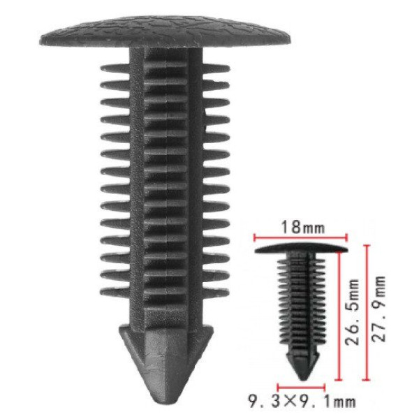 Клипса Mercedes A6319842561 6319842561 (C1296)