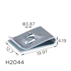 Скоба под винт L-20x12,7 D=4 ФордH2044)
