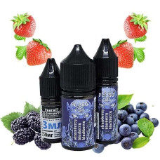 Рідина Самозаміс Flavorlab FL350 30ml Strawberry Blueberry Blackberry Полуниця Чорниця Ожина