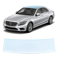 Антигравийная защитная бронепленка по лекалам для Mercedes-Benz S-Class W222 2013-2017 - зона крыши