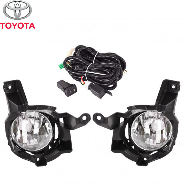Противотуманные фары для Toyota Rav 4 2013-2015 H16 12V 19W с проводкой Комплект (TY-597)