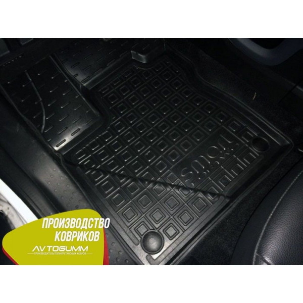 Автомобільні килимки в салон Smart Fortwo 453 2014- (Avto-Gumm)