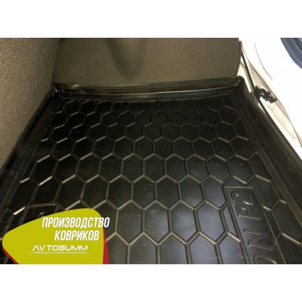 Автомобильный коврик в багажник Ravon R2 2015- / Резиновый (Avto-Gumm)