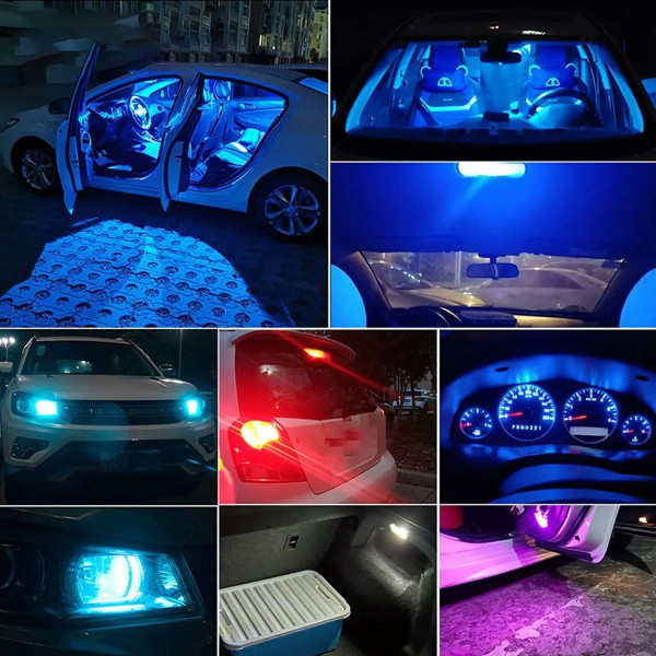 Автолампи світлодіодні LED 12V T10 0.5W (Скло Кругле) Червоний Світло 1 шт