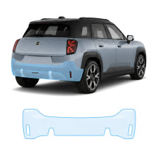 Антигравійна захисна бронеплівка за лекалами для Mini Aceman F74 2024- задній бампер