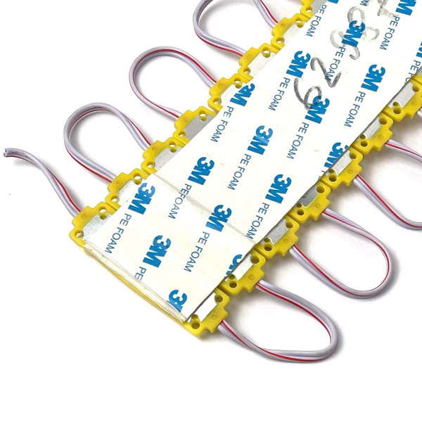 Світлодіодний модуль 12V COB (2938) 7х3x2 мм Жовте світло 1 шт