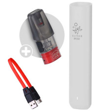 Багаторазова POD-система Elf Bar RF350 Starter Kit 350 mAh Білий