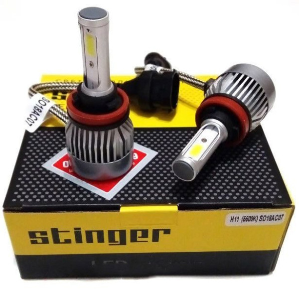LED лампи автомобільні Starlite Stinger HВ4 радіатор 3200Lm/COB/36W/5500K/IP65/8-48V 2 шт