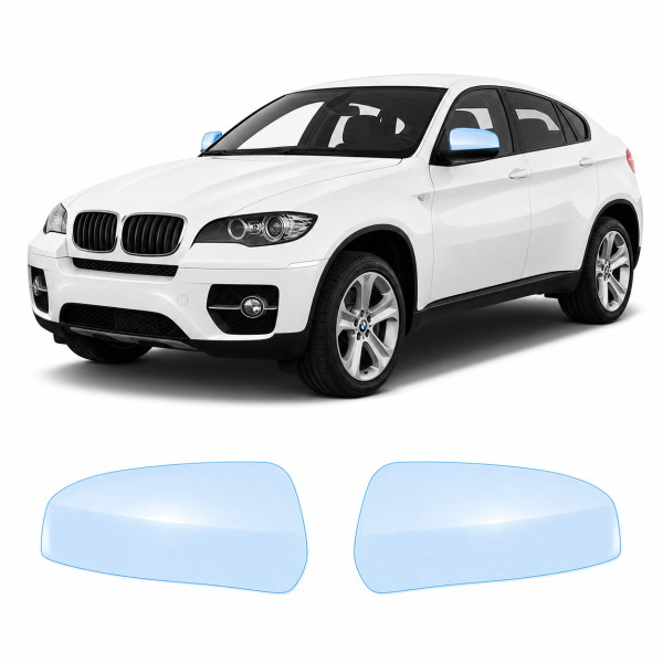 Антигравийная защитная бронепленка по лекалам для BMW X6 E71 2008-2014 - зеркала