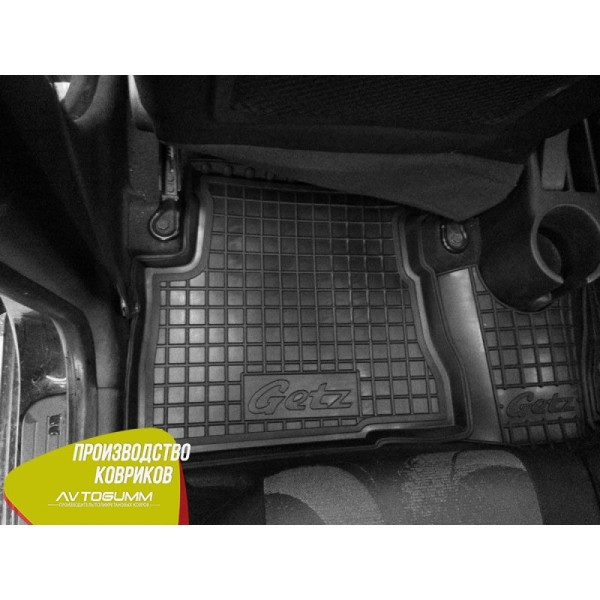 Автомобильные коврики для Hyundai Getz 2002- (Avto-Gumm)