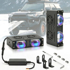 LED Фара Светодиодные 40W 70x22x55 мм 12-80V External SportLight L26 на одну линзу W/Y Мультиподсветка 2 шт