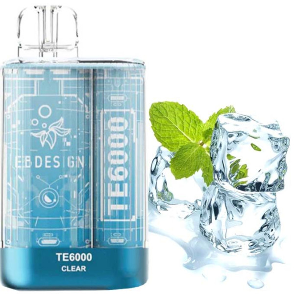 Elf Bar TE6000 Преміум POD 4% Clear Лід