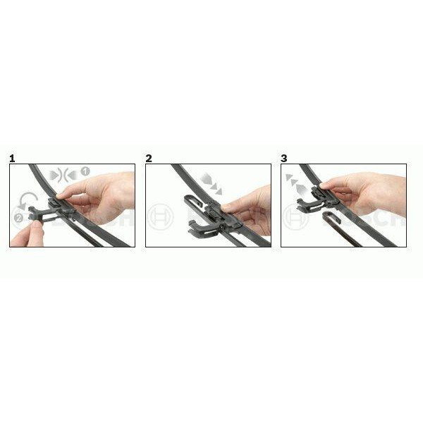 Щетка склоочисника дворник Bosch Aerotwin 650 мм AR26U 1 шт (3397008539)