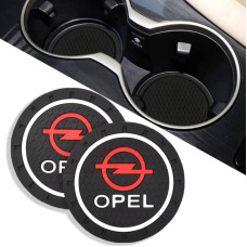 Антискользящий коврик В Подстаканник Opel ⌀7 см 2 шт