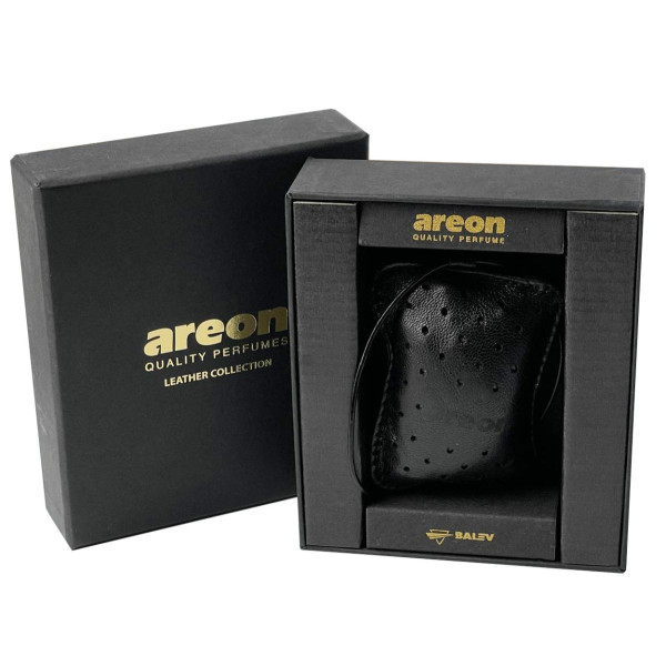 Ароматизатор воздуха на зеркало Areon Gold Star Leather Collection кожа Оригинал (3233)