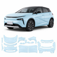 Антигравийная защитная бронепленка по лекалам для BYD Dolphin I facelift 2025- полный кузов