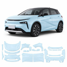 Антигравійна захисна бронеплівка за лекалами для BYD Dolphin I facelift 2025- повний кузов