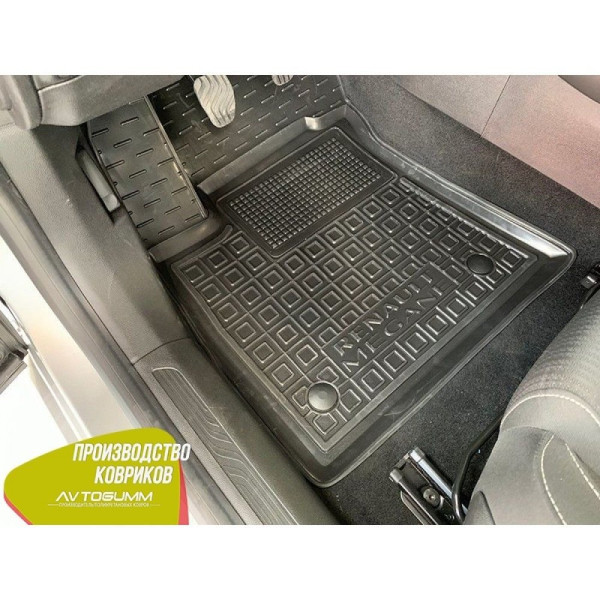 Водійський коврик в салон Renault Megane 4 2016 - Sd/Hb (Avto-Gumm)