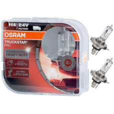 Автолампа галогенна Osram Truck Star +100% H4 75/70W /24V 2 шт (64196 TSP BOX)