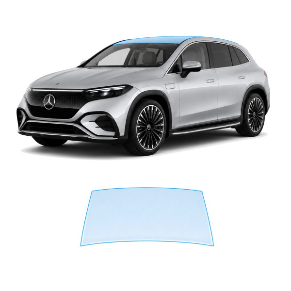 Антигравийная защитная бронепленка по лекалам для Mercedes-Benz EQE SUV X294 2022- зона крыши