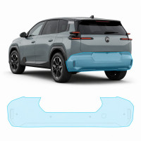 Антигравийная защитная бронепленка по лекалам для Citroen C5 Aircross II 2025- задний бампер