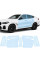 Антигравійна захисна бронеплівка за лекалами для BMW X6 G06 2019-2023 - зони дверей і стійки вікон