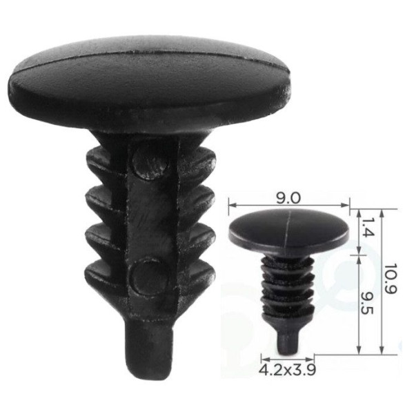 Клипса для обшивки Ford, Chevrolet Chevrolet 10262036 (C0326)