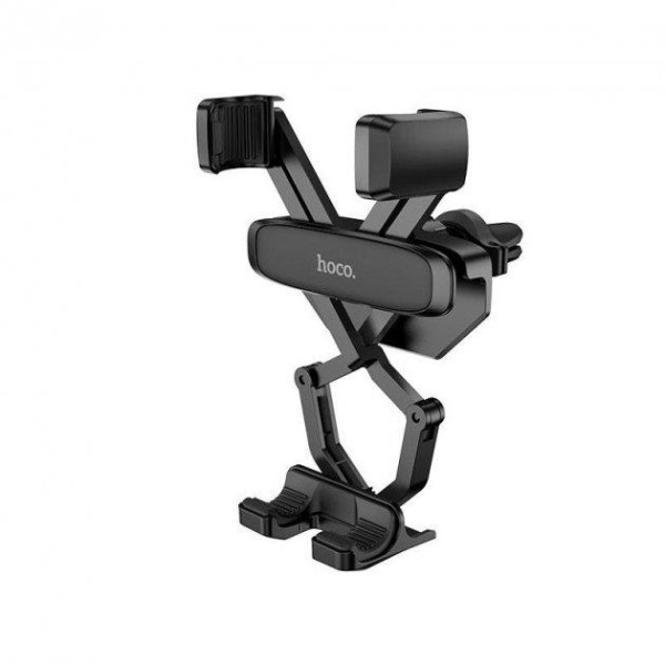Автотримач для телефону зажим під вагою HOCO CA51A Black