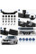 Дефлектор капота мухобойка Nissan X-Trail (T30) 2001-2006 Євро Кріплення Vip Tuning (NS14)