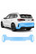 Антигравийная защитная бронепленка по лекалам для BMW X3 G45 2024- задний бампер