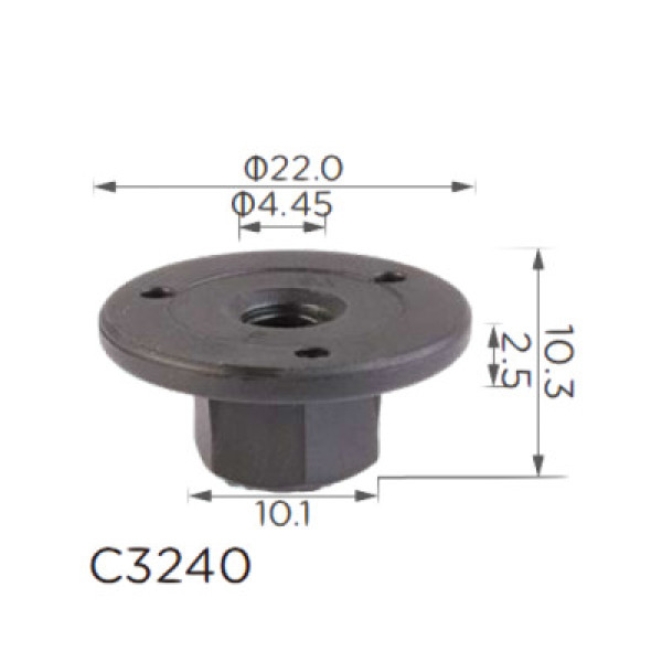 Гайки Bmw, Mercedes, Volkswagen, Audi, Seat, Skoda, Ford (07-14-7-169-847, 07147169847, 20037) (C3240)