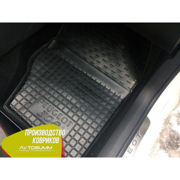 Передние коврики в автомобиль Peugeot 308 2008- (Avto-Gumm)