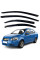 Дефлектори вікон вітровики Chevrolet Aveo T250 2006-2012 Седан (SunVizor Корея)