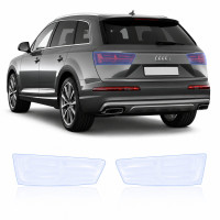 Антигравийная защитная бронепленка по лекалам для Audi Q7 4M 2015-2019 - задние фонари стопы