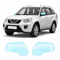 Антигравийная защитная бронепленка по лекалам для Chery Tiggo 3 II 2014-2019 - зеркала