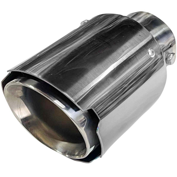 Насадка на глушитель Vitol 153x64x89 мм Хром (НГ-1128)