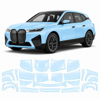 Антигравийная защитная бронепленка по лекалам для BMW iX I20 2021- полный кузов