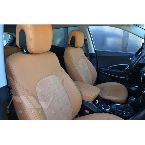 Авточехлы модельные MW Brothers для Hyundai Santa Fe III c 2012